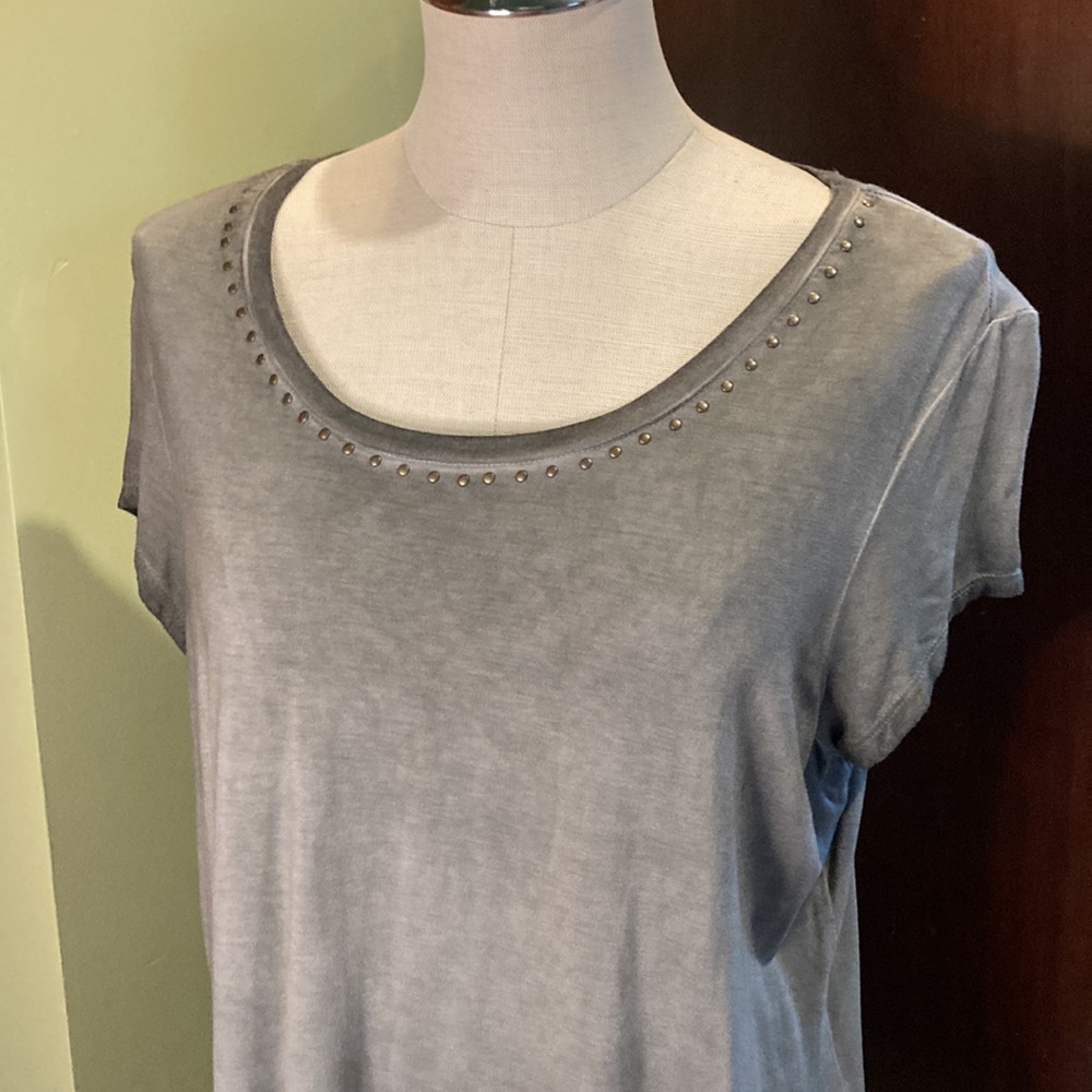 Ruff Hewn Vintage Style Studded Tee Shirt